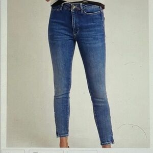 Anthropologie Pilcro and the Letterpress Skinny Jeans 28 - Ankle Zippers